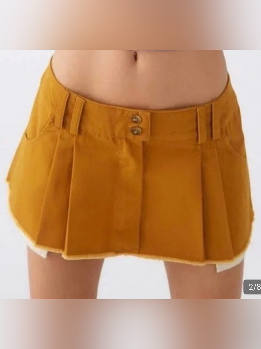 NWT Urban Outfitters BDG, Sydney Y2K Pleated Mini skirt- size small